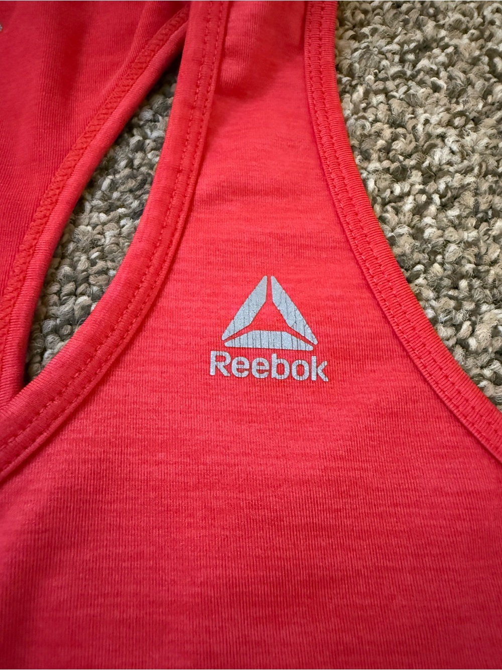 Reebok Bright Pink Racerback Performance Tank - Picture 3 of 4